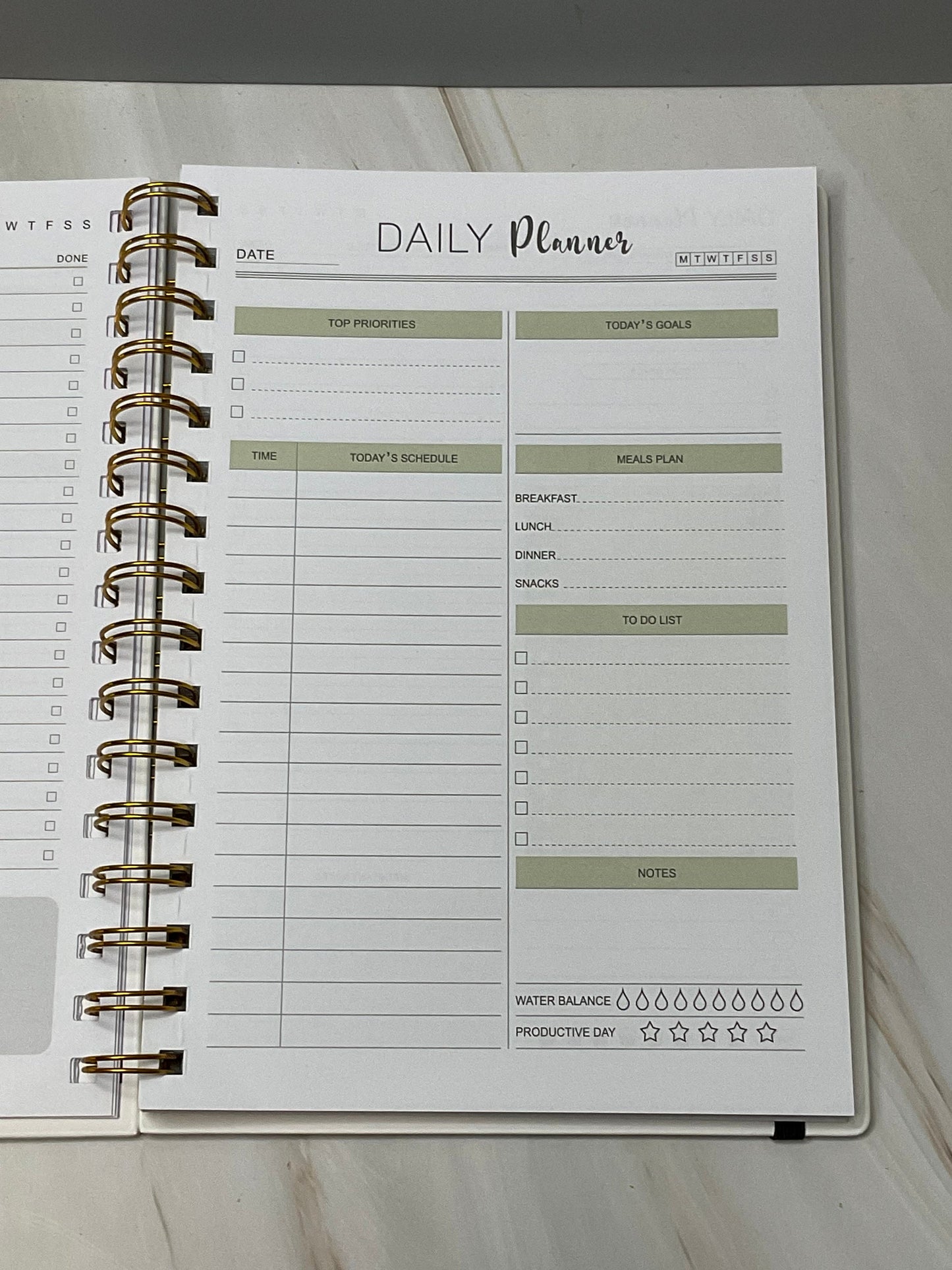 Goals Daily Planner: Plan For Success