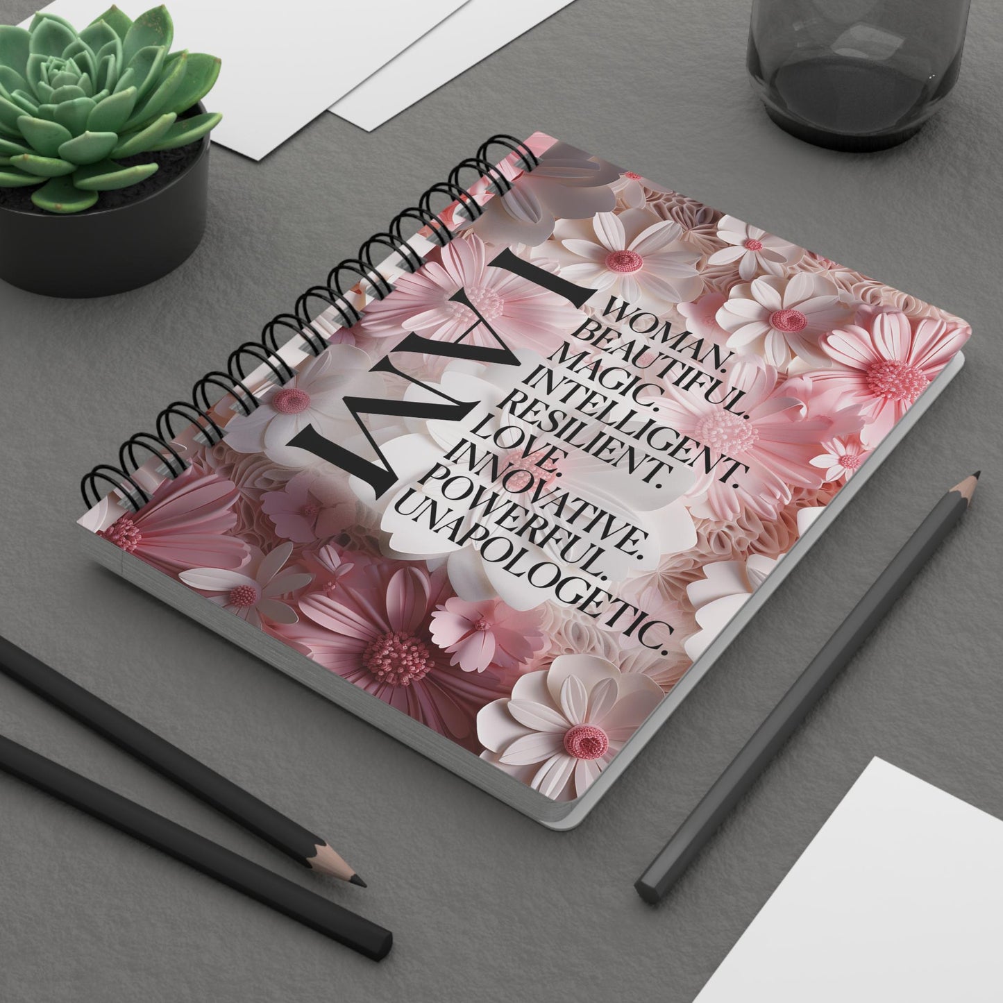 I AM Affirmations Journal: Daily Mindfulness, Positivity, Hard Cover