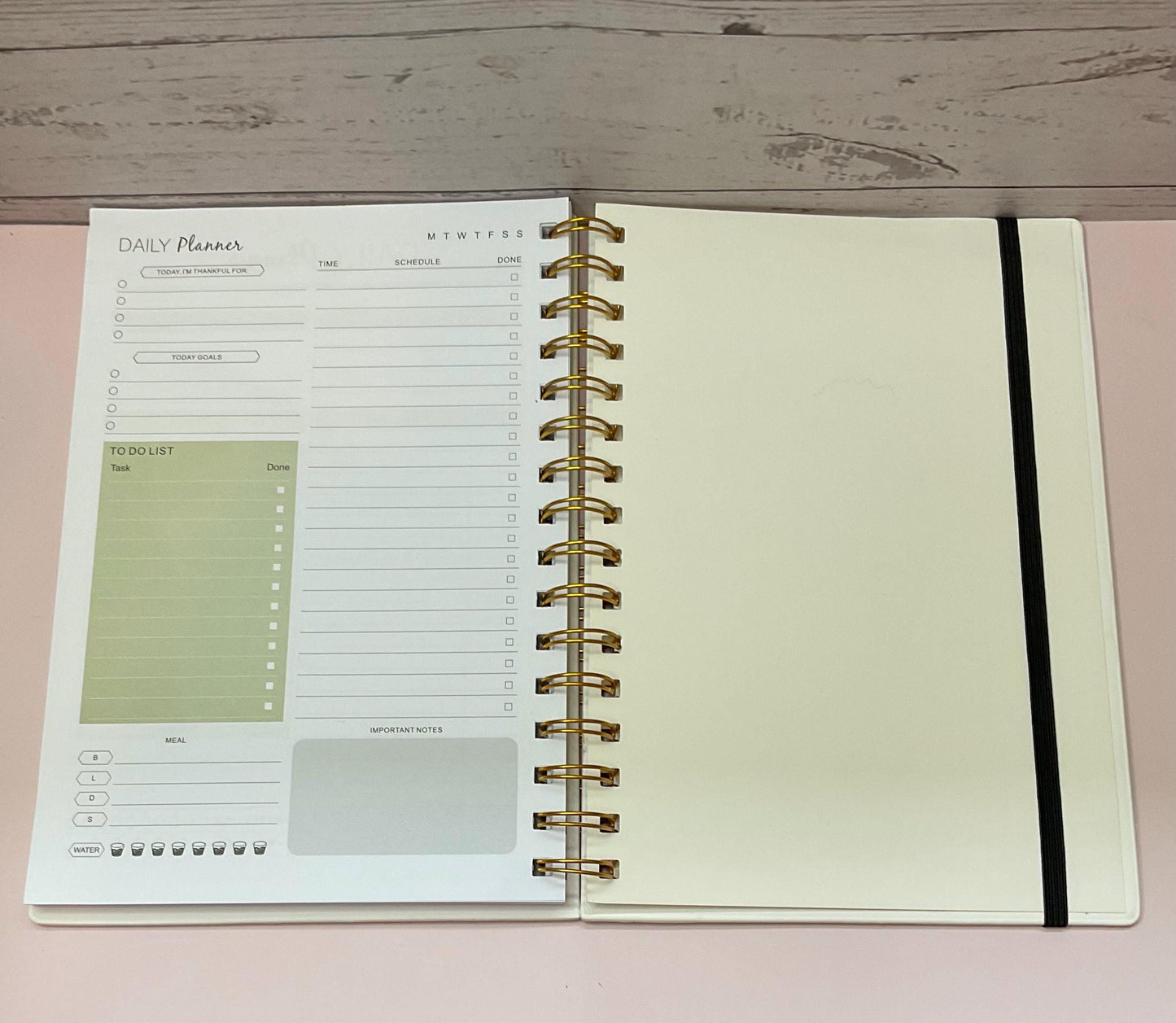 Affirmations Tumbler and Daily Planner: Melanin Gift Set