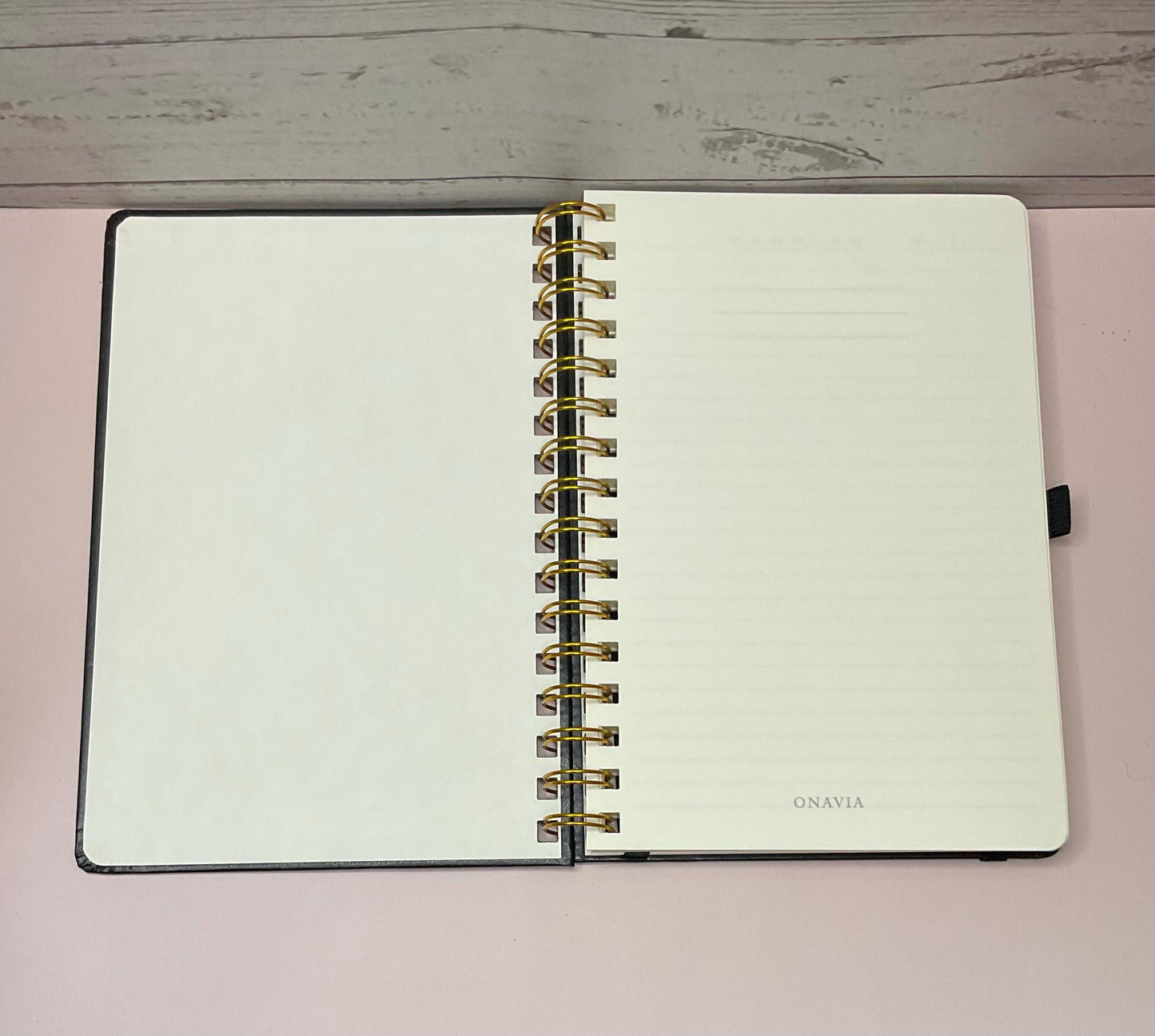 Goals Journal: Hard Cover Daily Planner with Pen Holder
