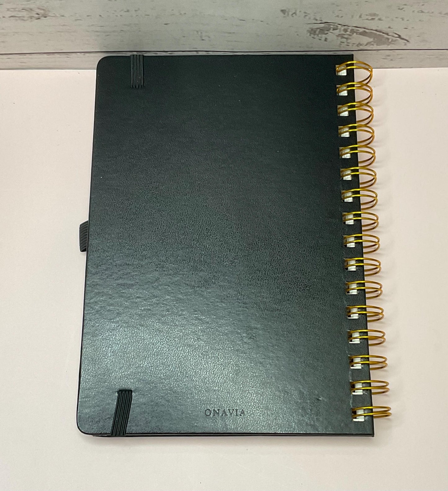 Goals Journal: Hard Cover Daily Planner with Pen Holder