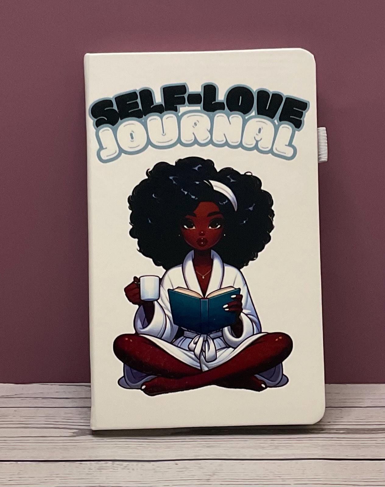 Self-Love Journal: Hardcover Faux Leather, Lined Pages
