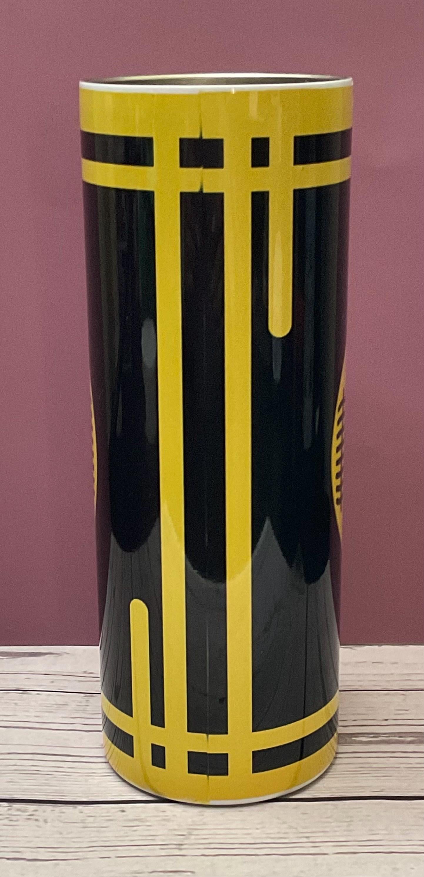 Black & Gold Football-Inspired Tumbler | 20oz Stainless Steel Travel Mug