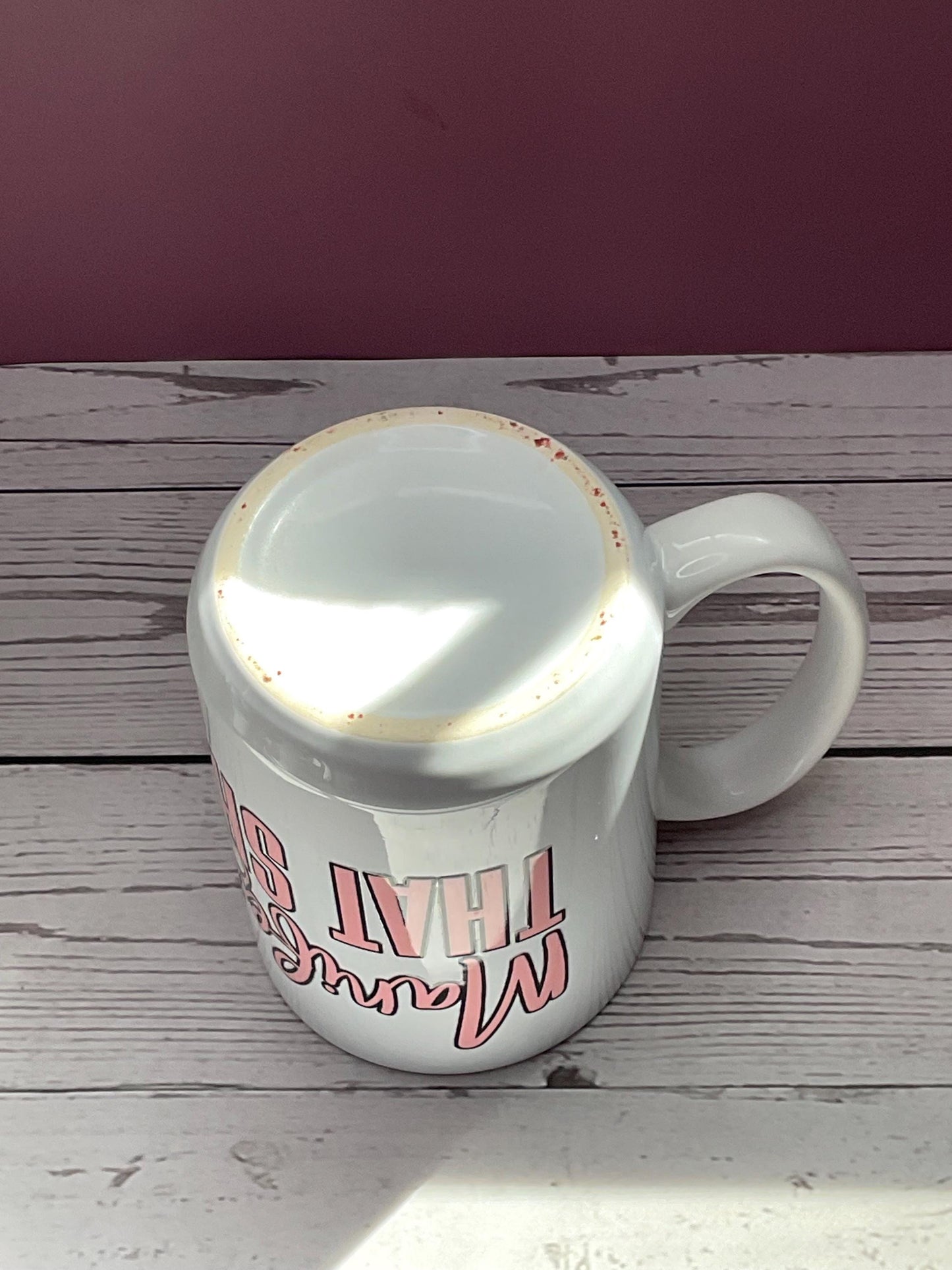 Manifest That Shit Mug | Law of Attraction Coffee Cup | Motivational Affirmation Mug | Manifestation Gift for Women