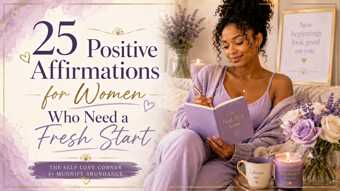 25 Positive Affirmations for Women Who Need a Fresh Start