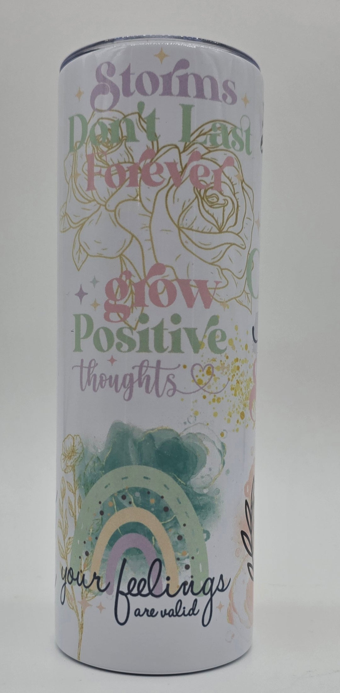 Self Love Matters Inspirational Tumbler – You Are Enough Positive Affirmation Drinkware