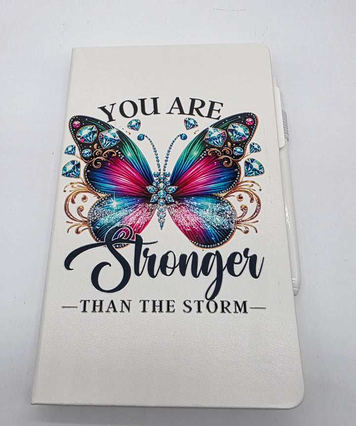 You Are Stronger Than the Storm Gift Set – 15 oz Mug &amp; Inspirational Journal with Pen