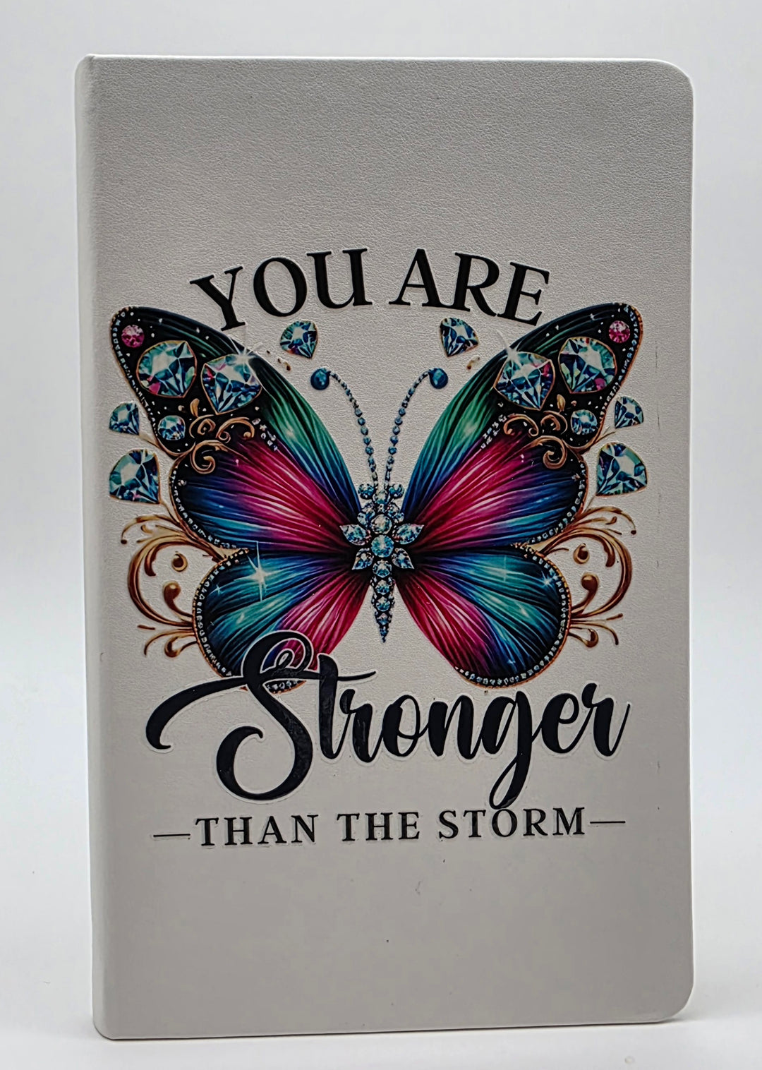 You Are Stronger Than the Storm Gift Set – 15 oz Mug &amp; Inspirational Journal with Pen