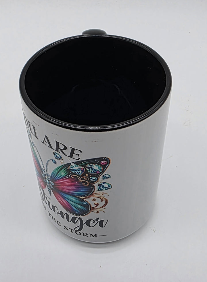 You Are Stronger Than the Storm Gift Set – 15 oz Mug &amp; Inspirational Journal with Pen