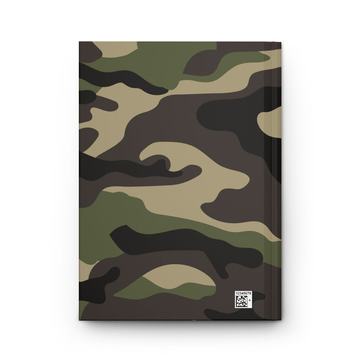Camo Hardcover Journal – 150 Blank Perforated Pages