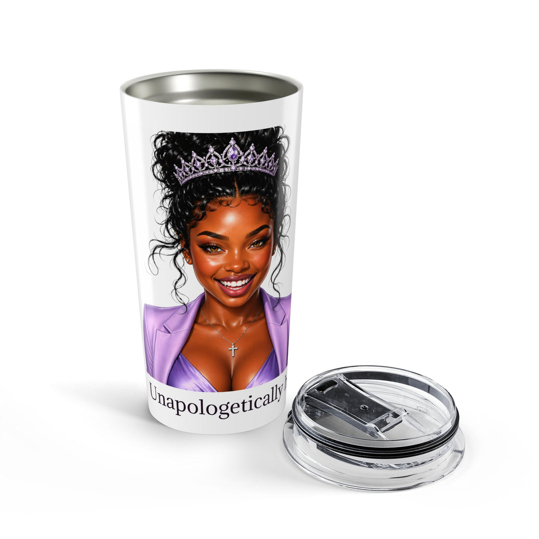 20oz Tumbler — Unapologetically Me Black Queen Travel Cup