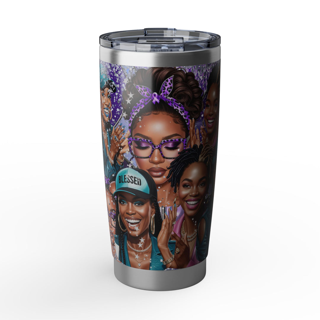 20oz Tumbler — Empowered Women Collage Travel Mug