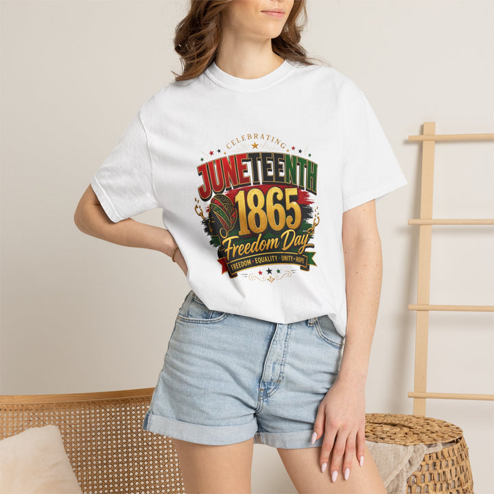 Juneteenth Freedom Day 1865 Garment-Dyed T-Shirt