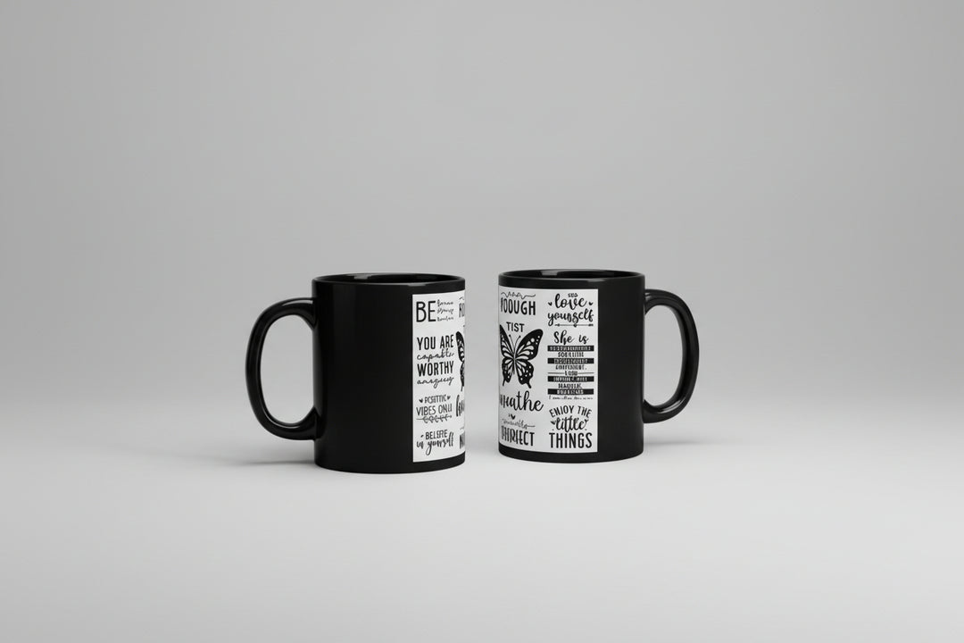 Inspirational Butterfly Mug — &