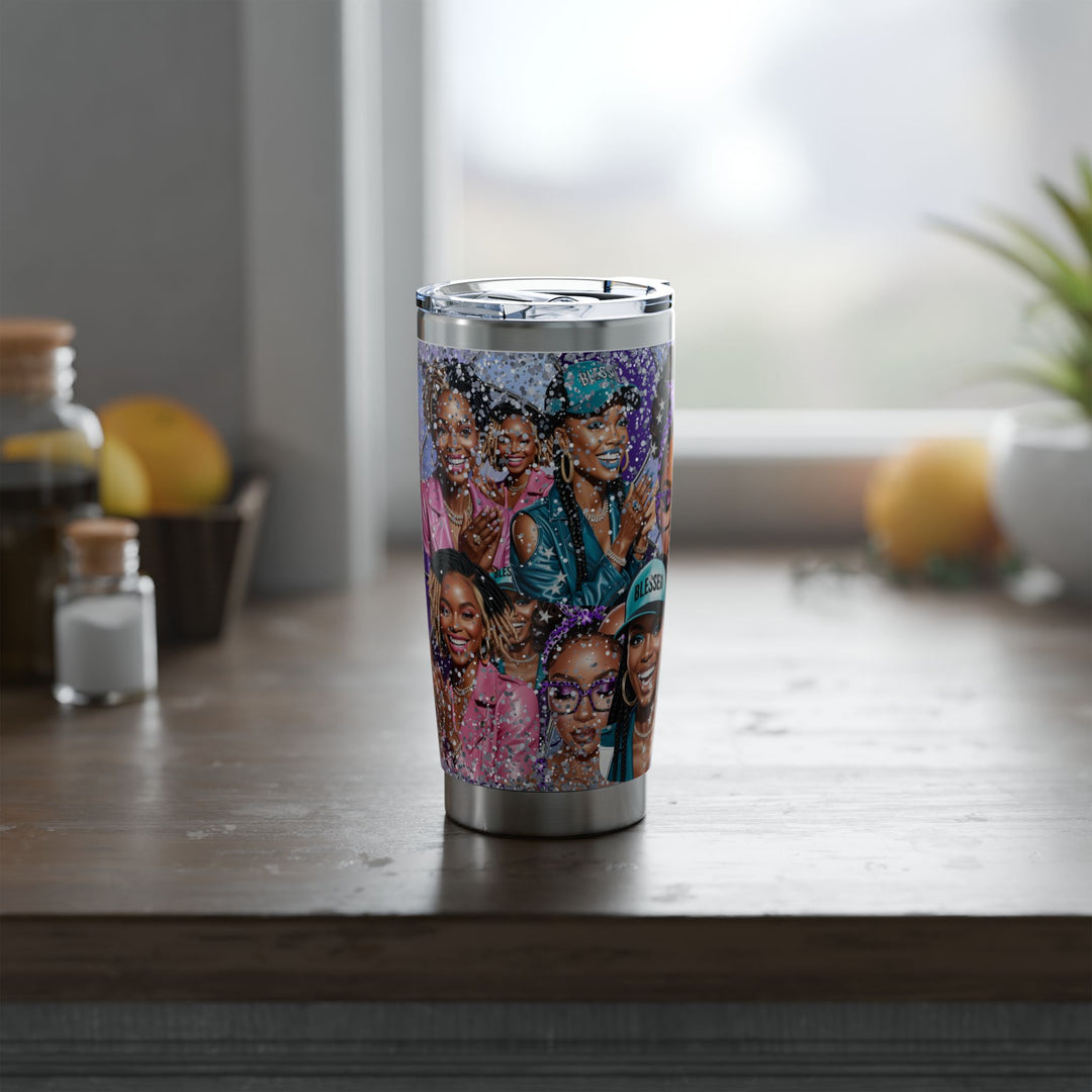 20oz Tumbler — Empowered Women Collage Travel Mug