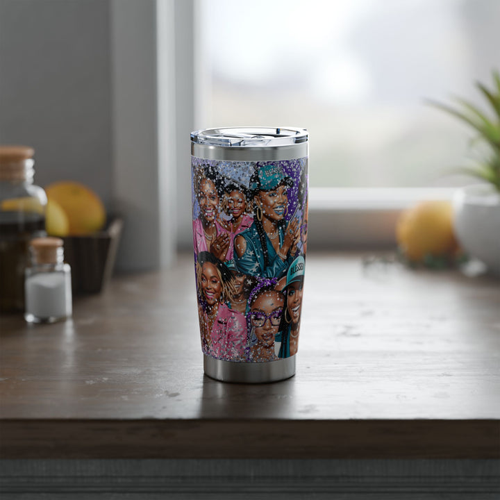 20oz Tumbler — Empowered Women Collage Travel Mug