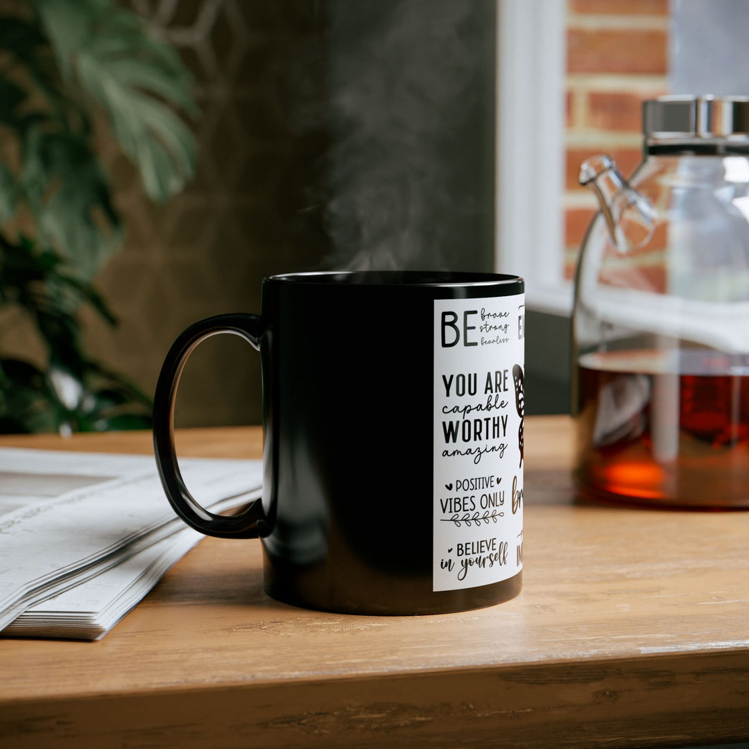 Inspirational Butterfly Mug — &