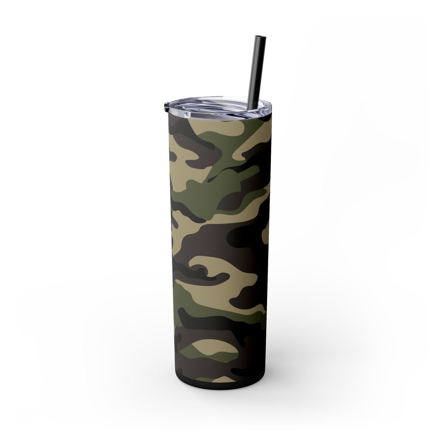 Camo Skinny Tumbler with Straw - 20oz Adventure Drinkware