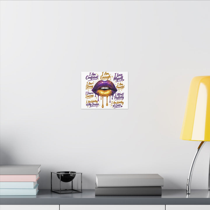 Affirmation Canvas Print — &