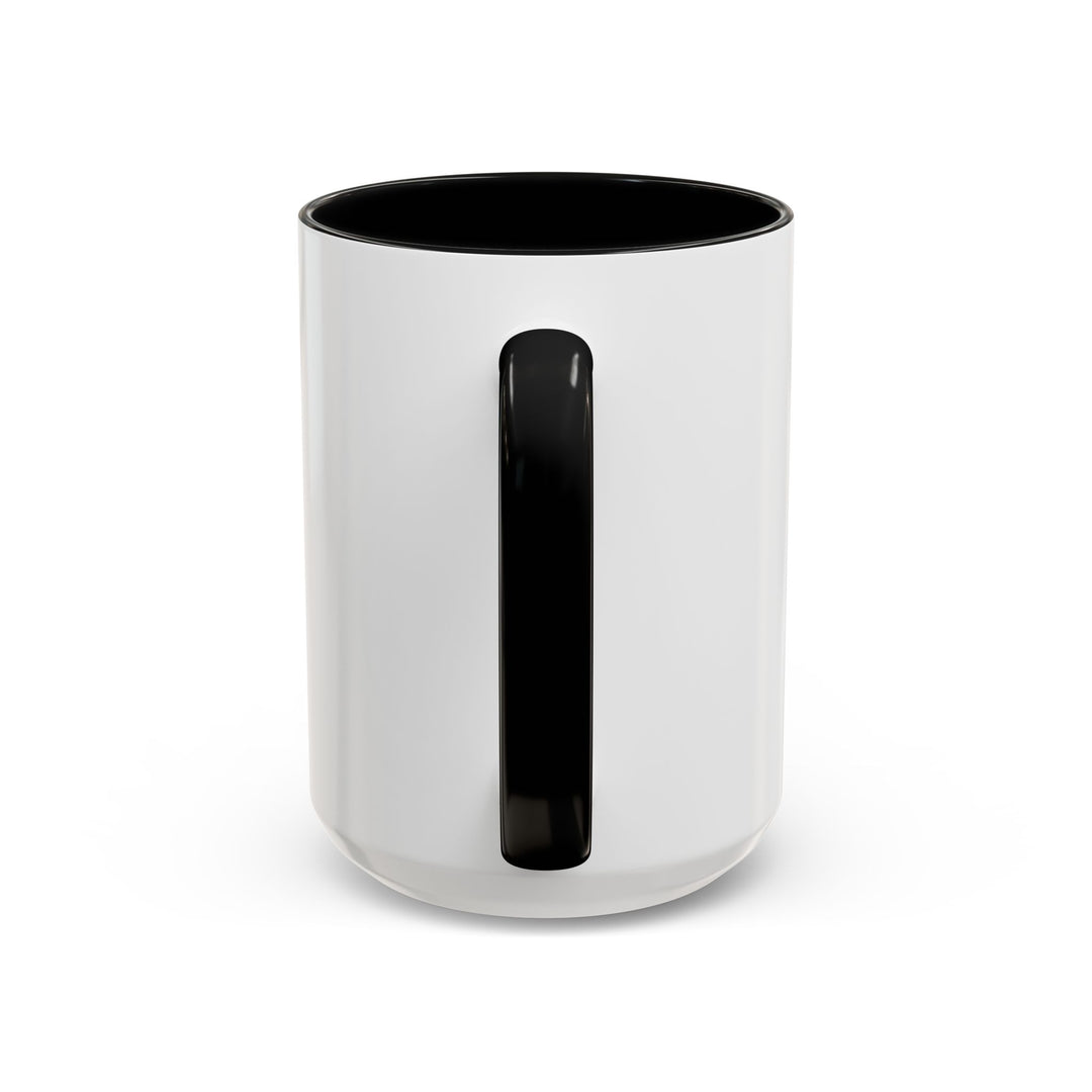 Nope Not Today Accent Coffee Mug — Funny Morning Coffee Cup
