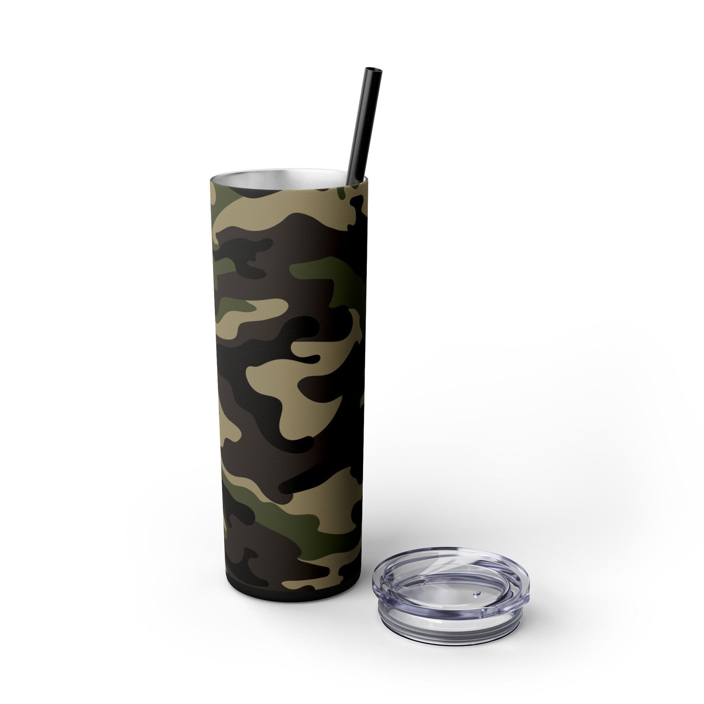 Camo Skinny Tumbler with Straw - 20oz Adventure Drinkware
