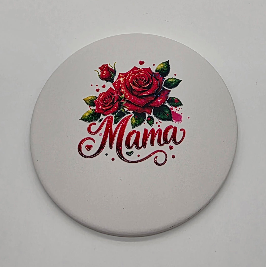 Mother’s Day Gift Bundle for Mom | Mama Mug, Glass Can, Journal &amp; Coaster Set | Self Love Gift Box | Floral Rose Mom Gift | Unique Gift for Her