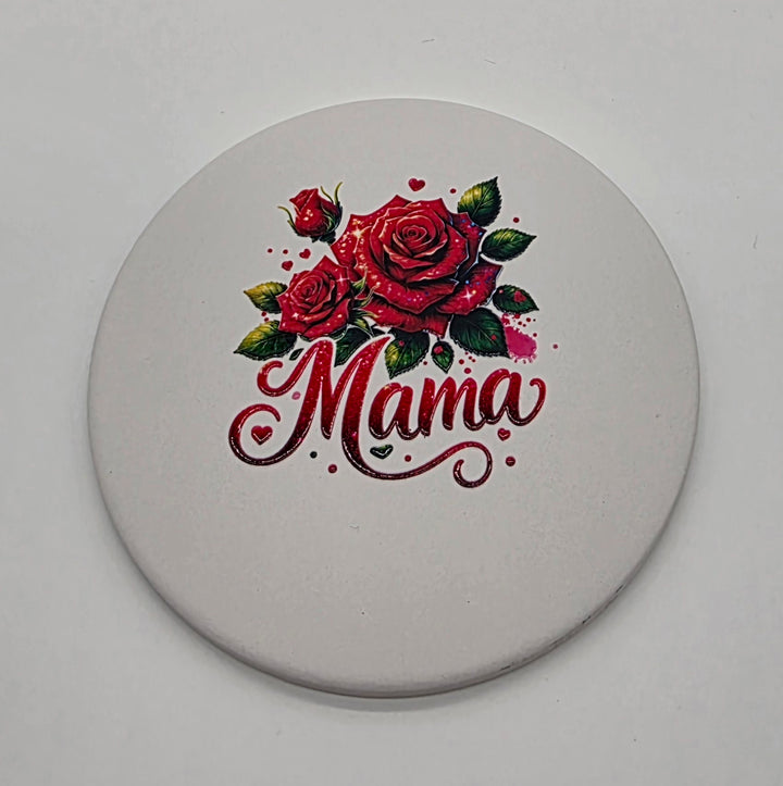 Mother’s Day Gift Bundle for Mom | Mama Mug, Glass Can, Journal &amp; Coaster Set | Self Love Gift Box | Floral Rose Mom Gift | Unique Gift for Her