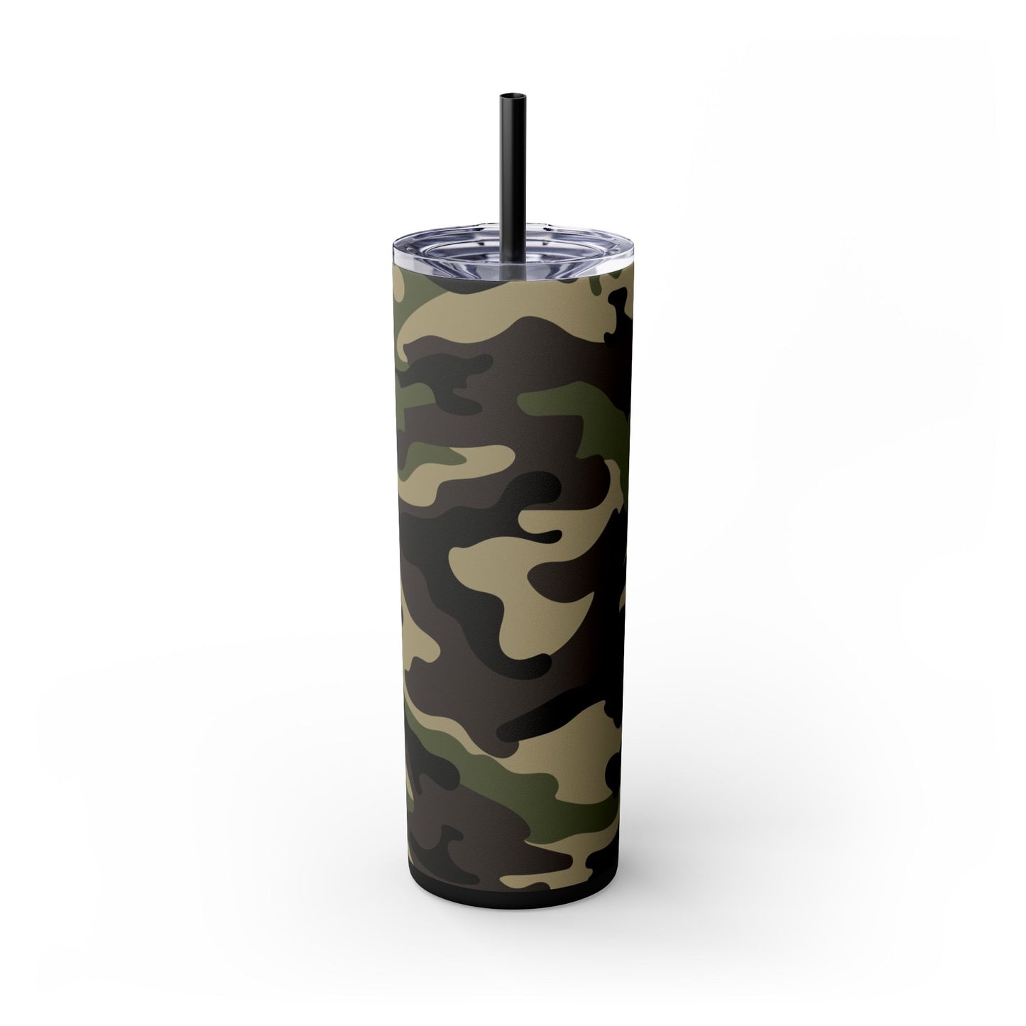 Camo Skinny Tumbler with Straw - 20oz Adventure Drinkware