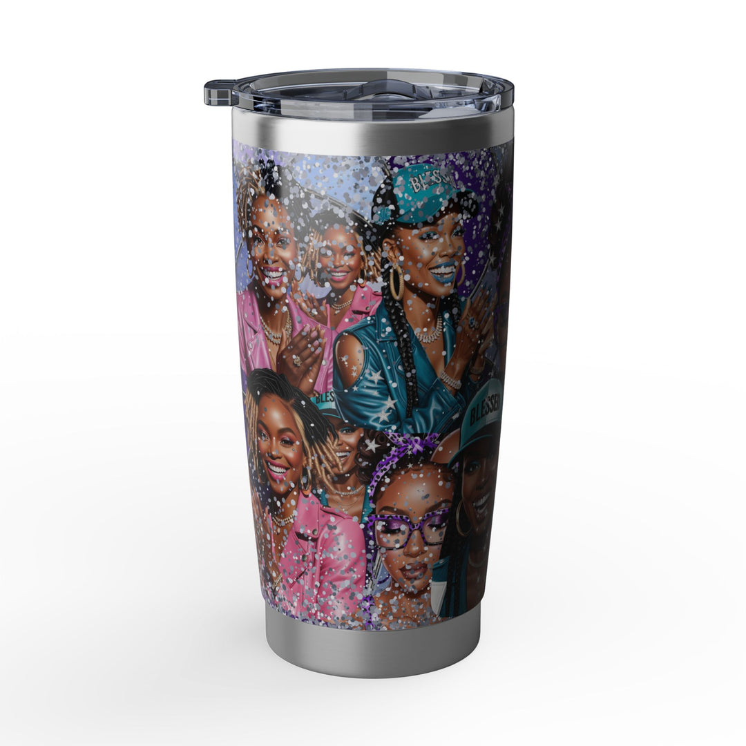 20oz Tumbler — Empowered Women Collage Travel Mug