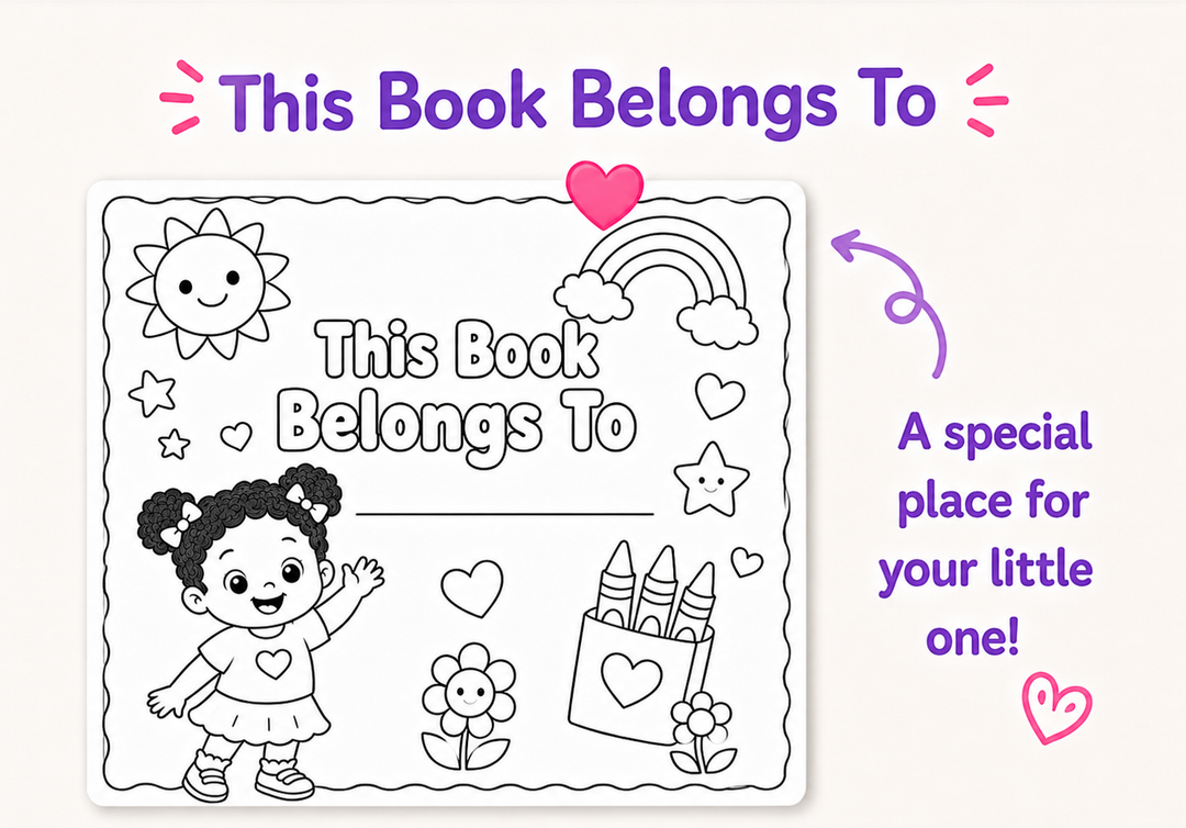 Tiny Smiles Toddler Coloring Book Printable