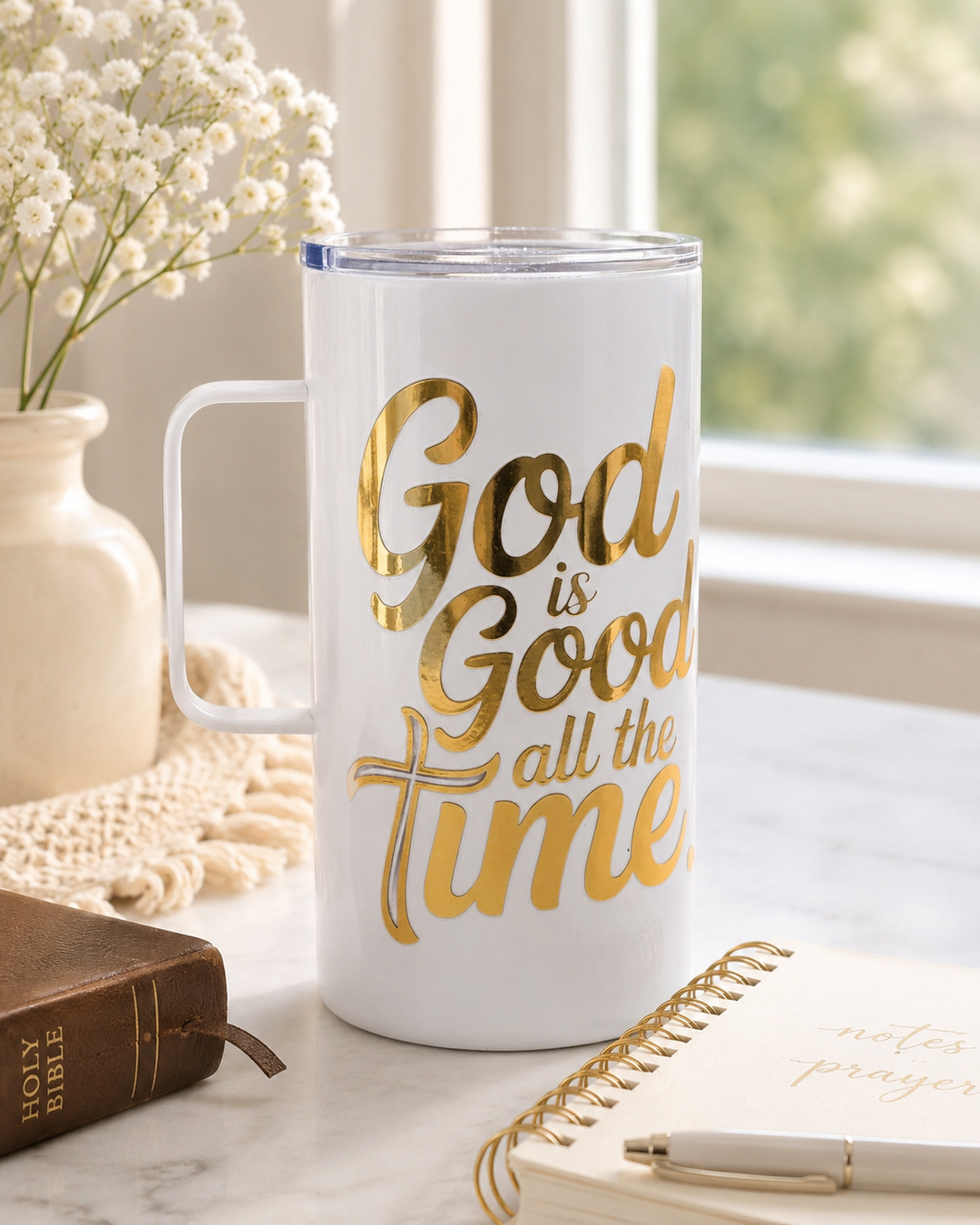 God Is Good All The Time 22 oz Tumbler