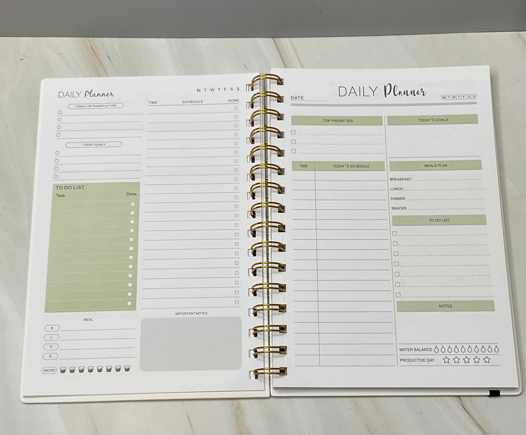 Goals Daily Planner: Plan For Success