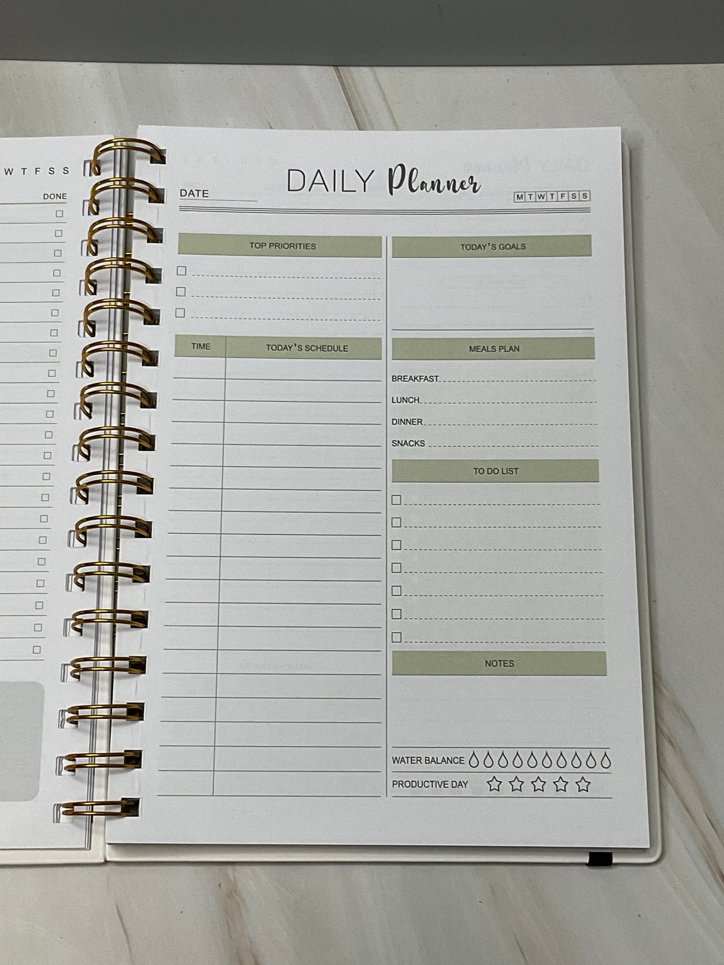 Goals Daily Planner: To-Do List Organizer