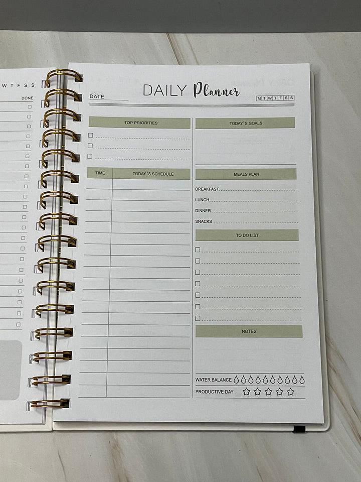 Goals Daily Planner: Plan For Success