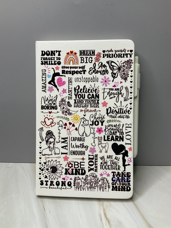 Affirmations Hard Cover Journal: Mindfulness, Positivity