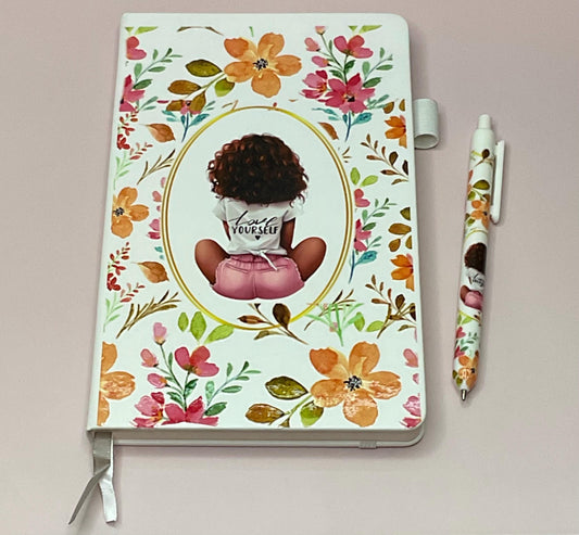 Love Yourself Journal: Daily Affirmations, Mindfulness Hard Cover