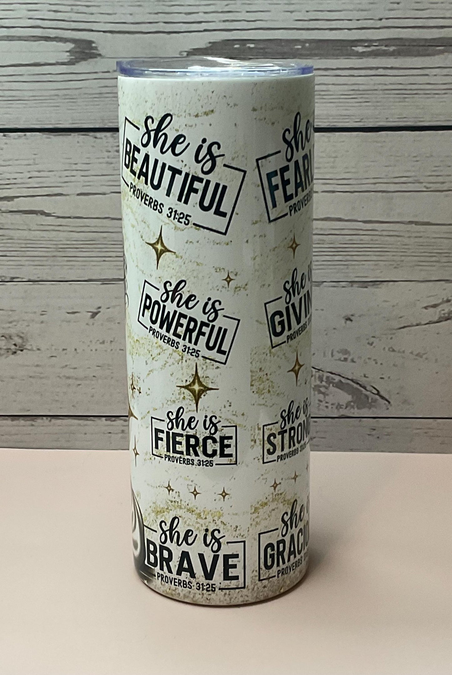Phenomenal Woman Tumbler: Insulated Stainless Steel, Melanin Gift