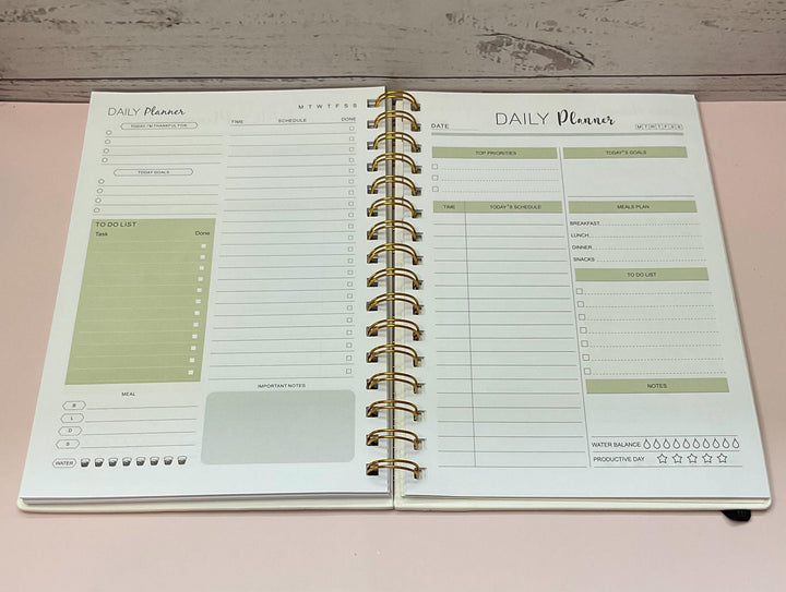 Affirmations Tumbler and Daily Planner: Melanin Gift Set
