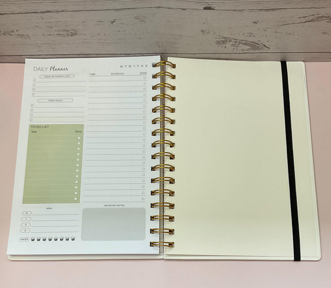 Affirmations Tumbler and Daily Planner: Melanin Gift Set