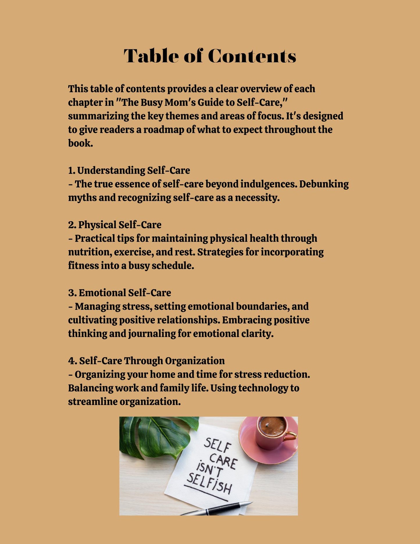 Self-Care Planner for Busy Moms: Digital Wellness Guide (PDF)