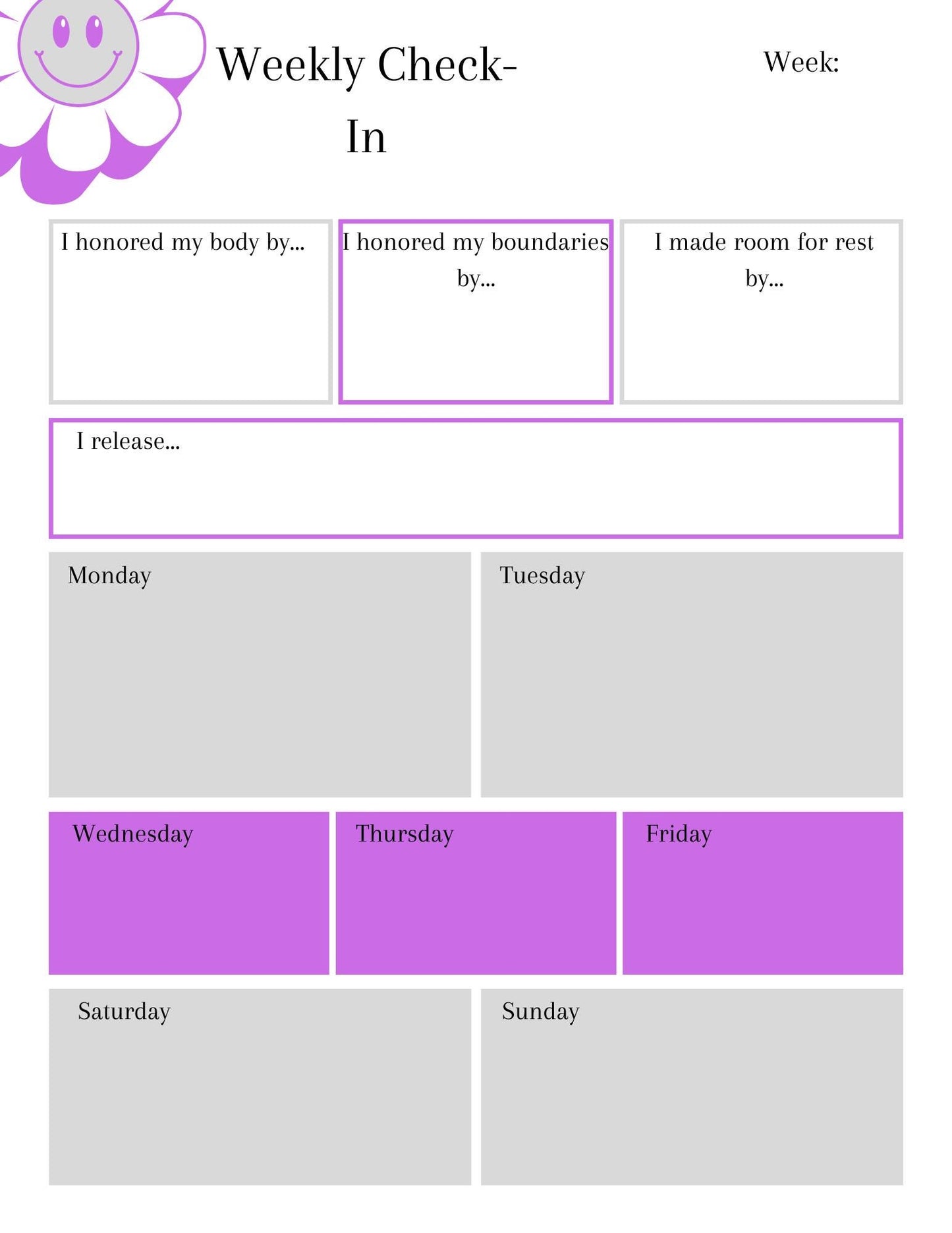 Gratitude Journal: 24-Page Daily Reflection