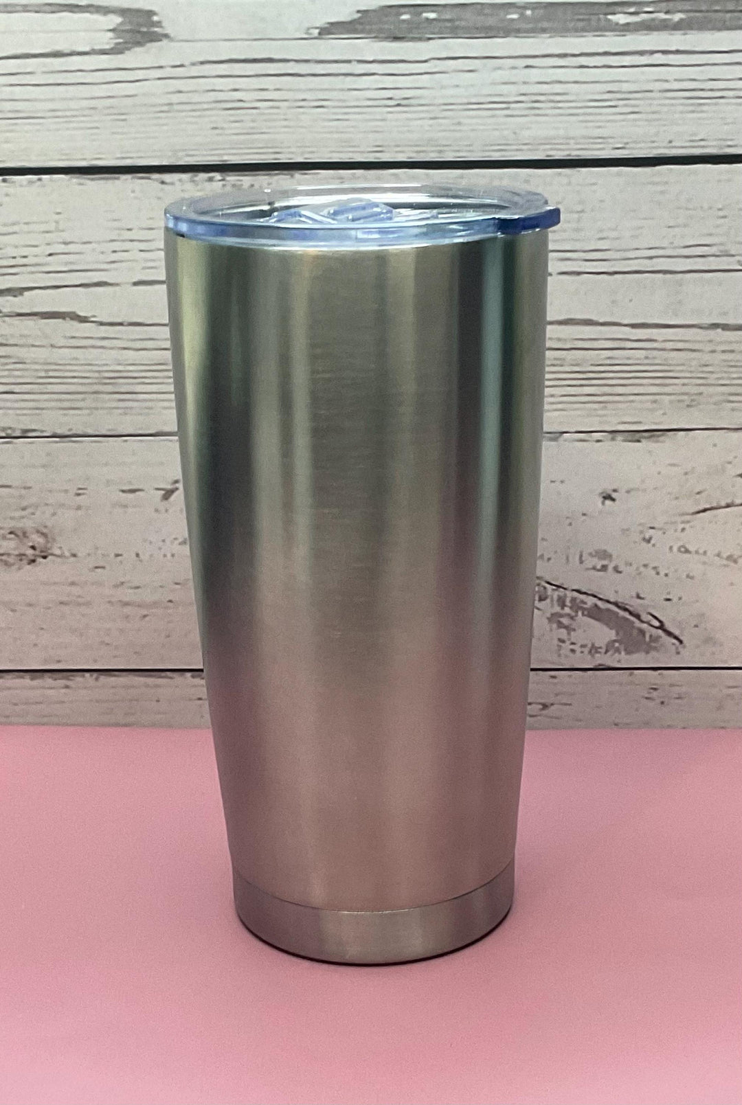 DAD Silver Tumbler: Double Wall Insulated Stainless Steel, 20 oz