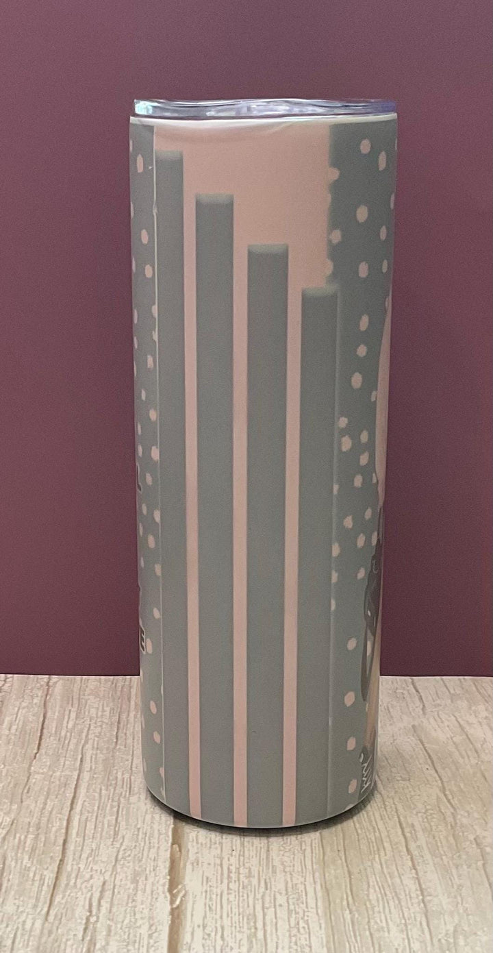 I AM Affirmations Tumbler with Insulated Lid (Misfit Collection