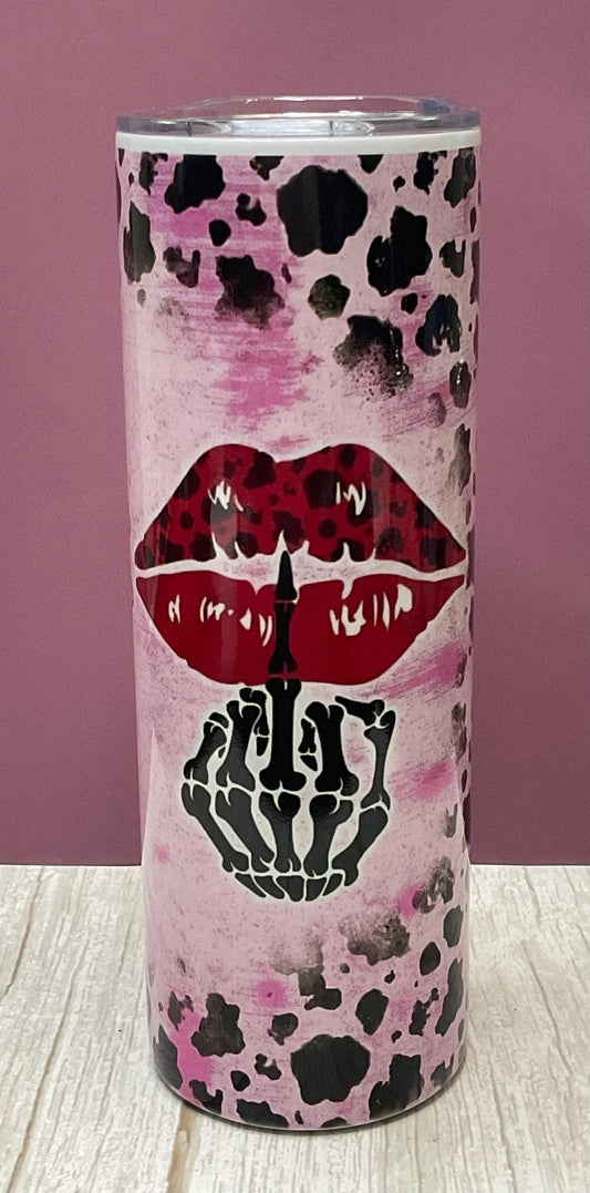 20 oz Insulated Tumbler - Baddie Energy Travel Cup (Baddass Btch Energy