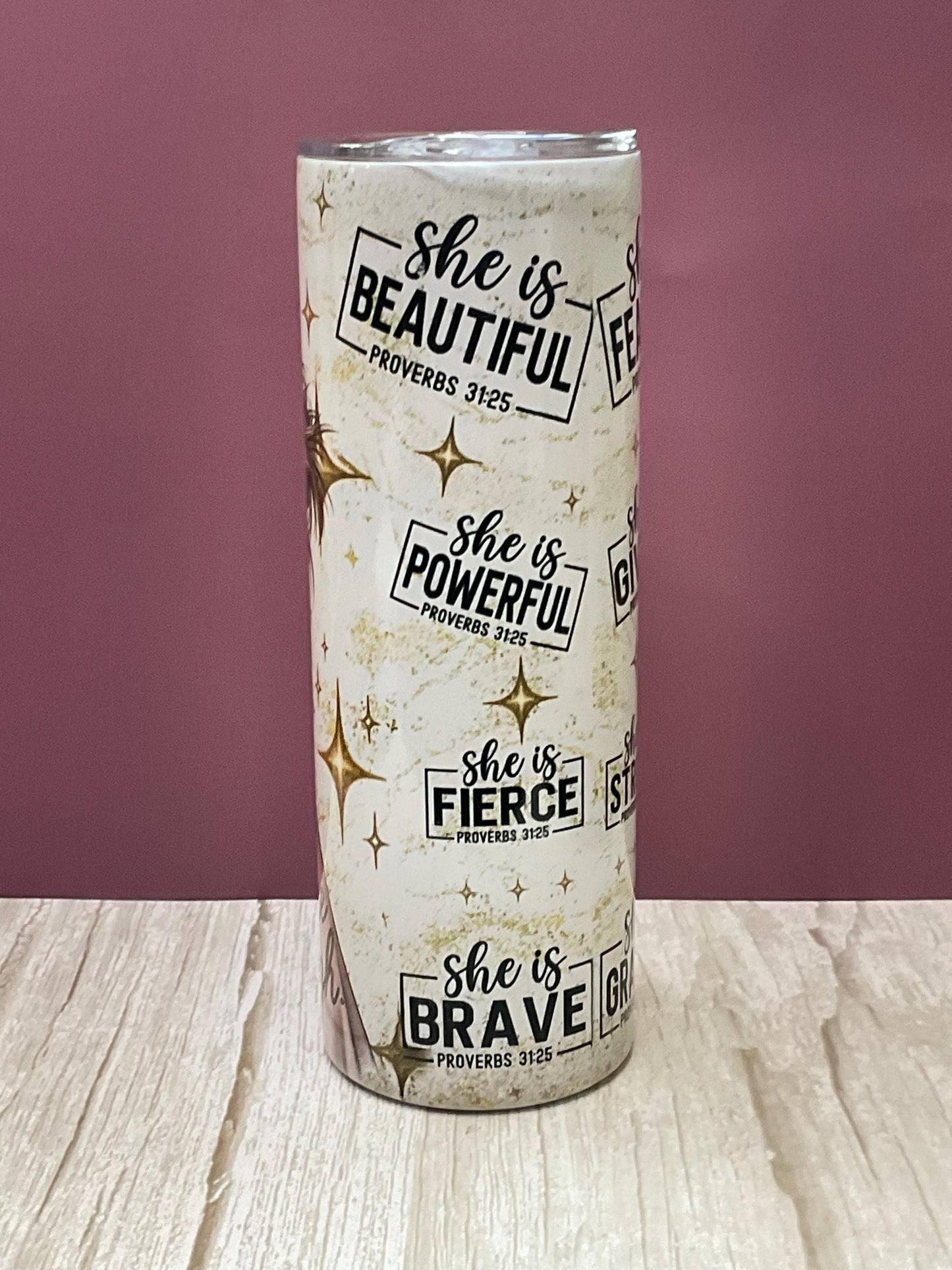Phenomenal Woman - 20 oz Tumbler + Insulated Lid, Perfect Gift for Mom, Best Friend, Daughter