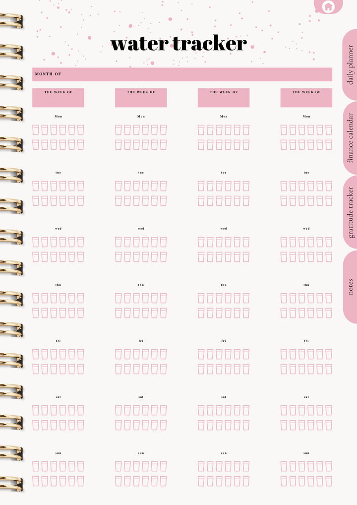 Digital Planner for Women: Productivity &amp; Self-Care Organizer (80+ Pages)