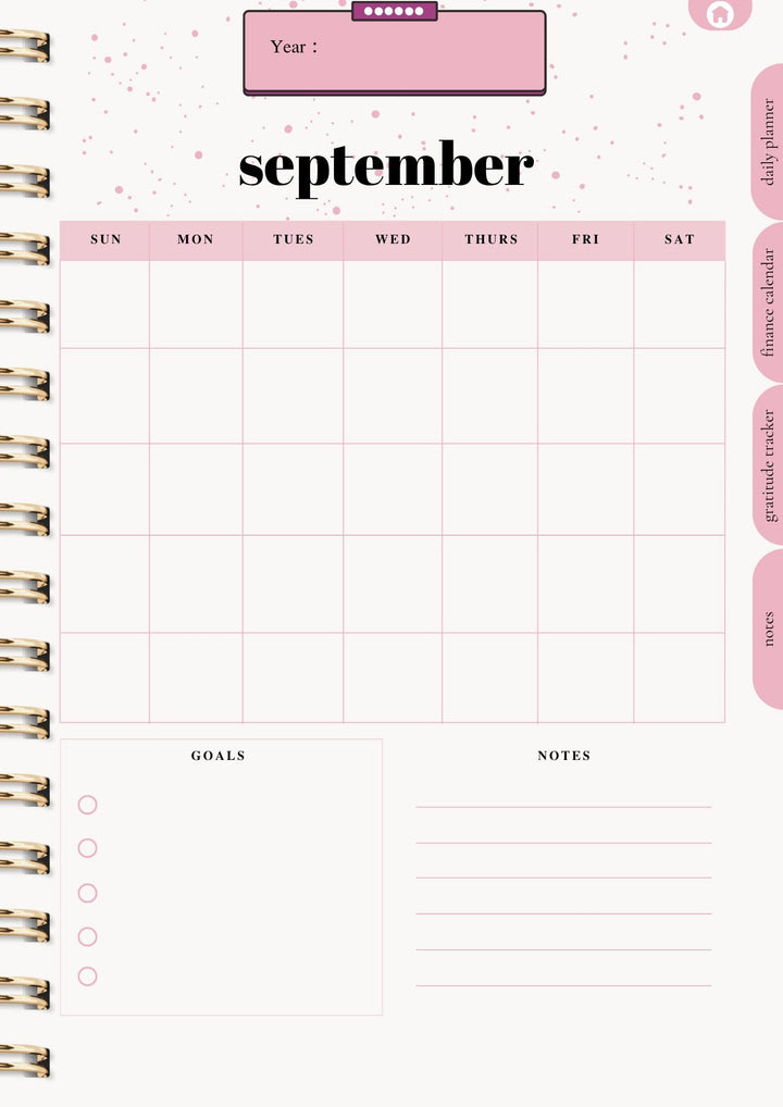 Digital Planner for Women: Productivity &amp; Self-Care Organizer (80+ Pages)