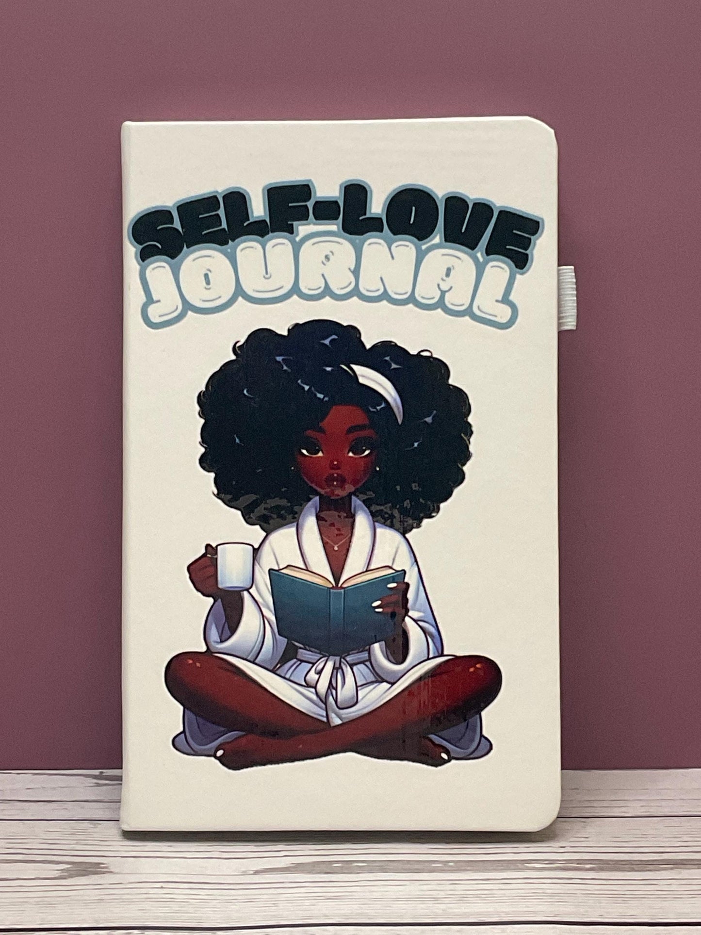 Self-Love Journal: Hardcover Faux Leather, Lined Pages
