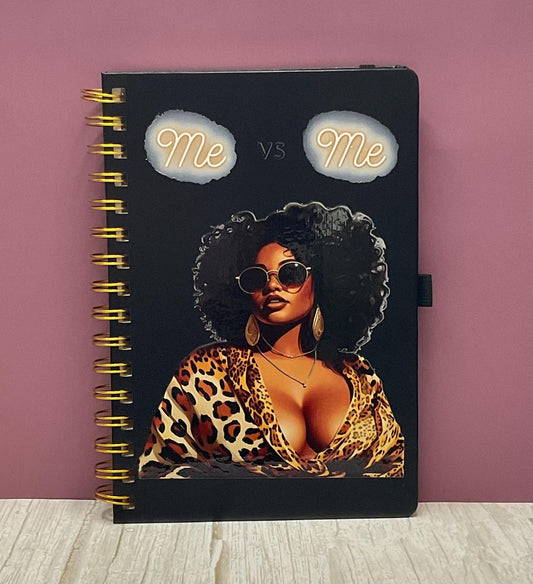 Positive Affirmations Journal: African American Art, BFF Gift
