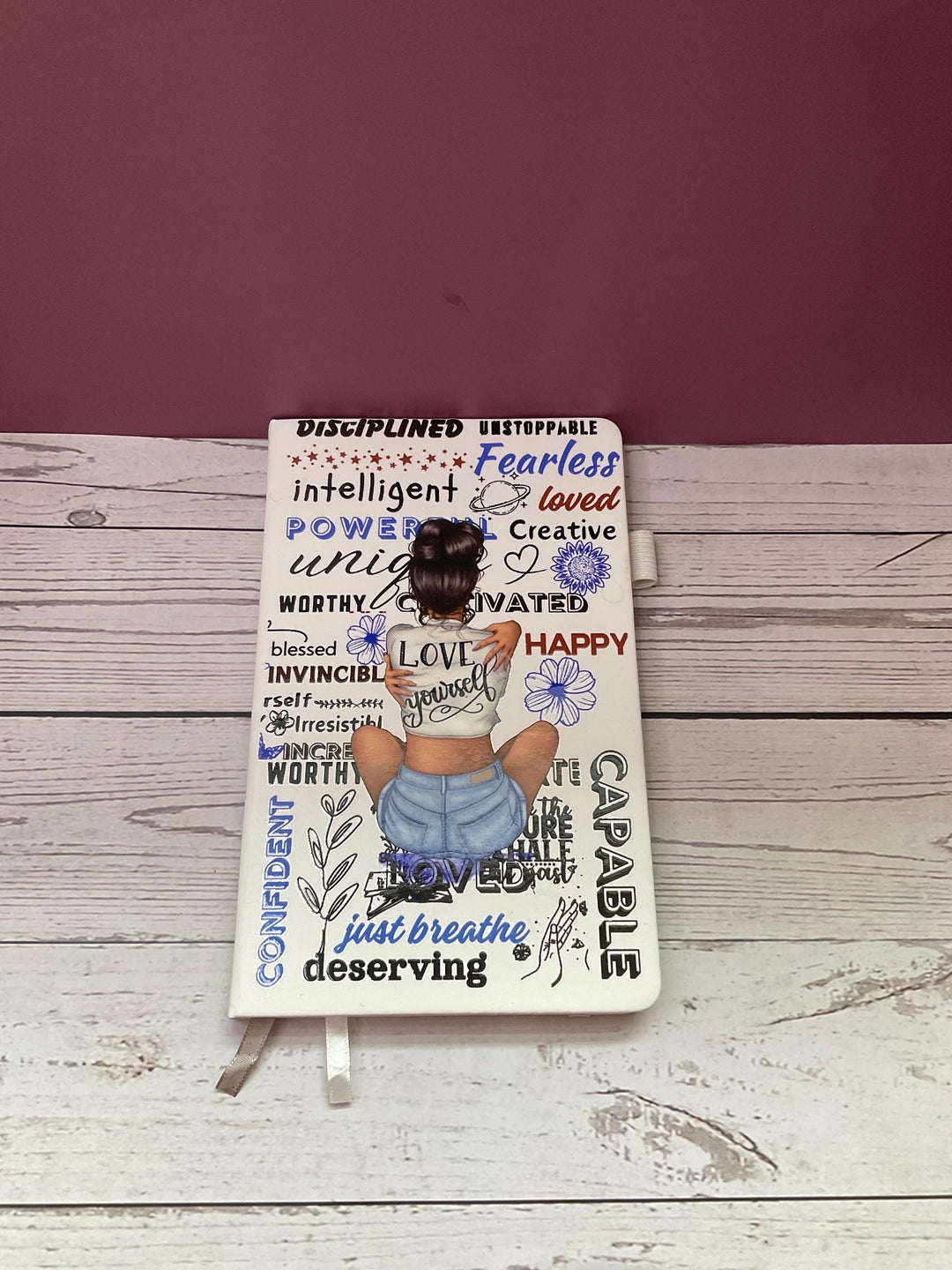 Love Yourself Hard Cover Journal: Daily Affirmations, Mindfulness
